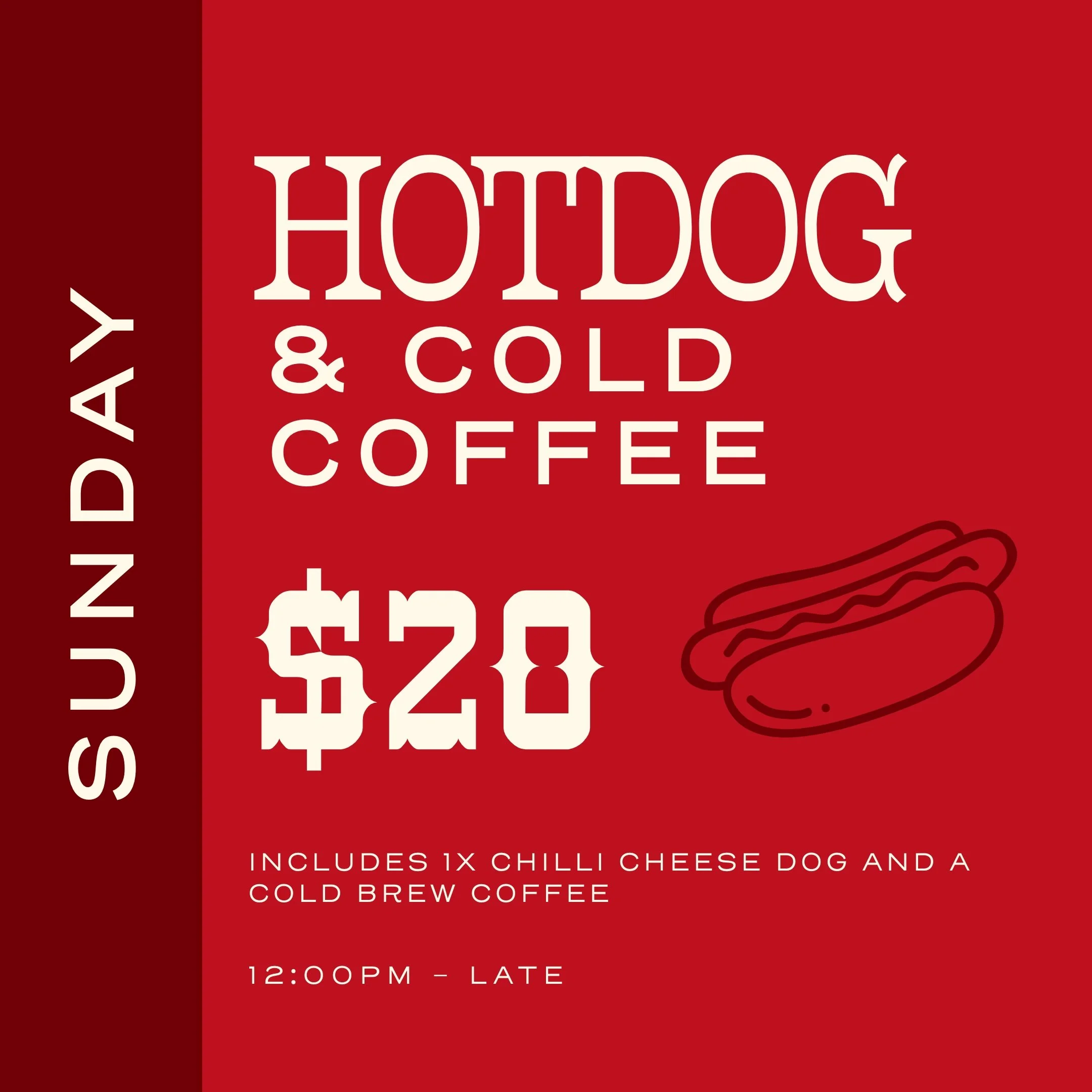 Hot Dog & Coffee Sunday